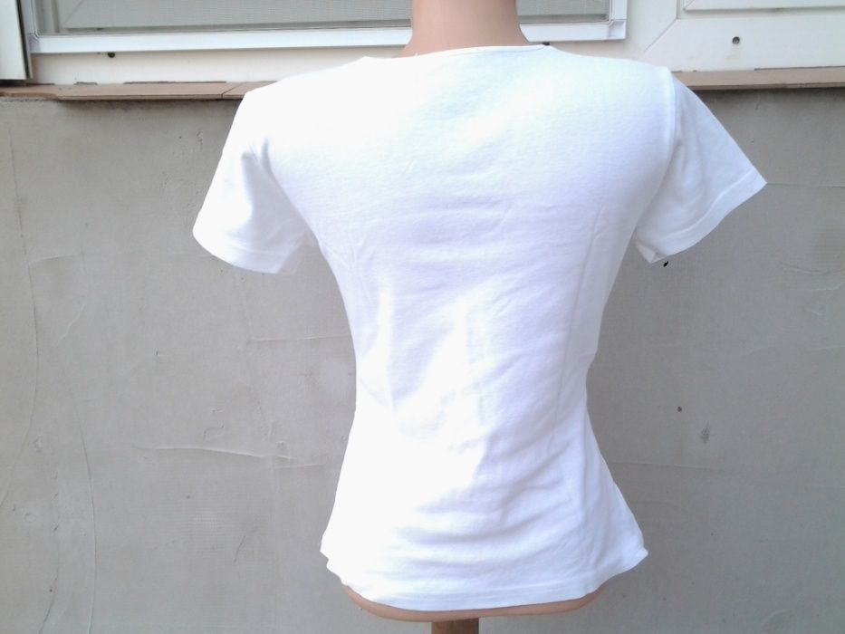 Okay White tricou dama mar. 38 - 40 / M