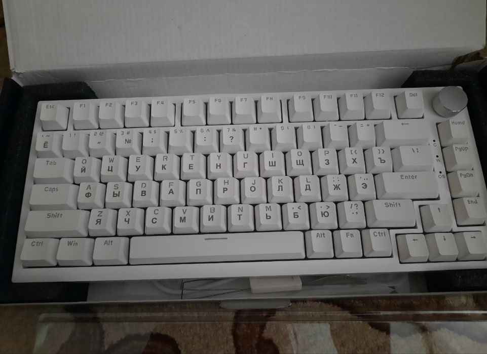 Клавиатура Ajazz AK820 белый