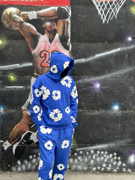 Мъжки екип Denim Tears Royal Blue