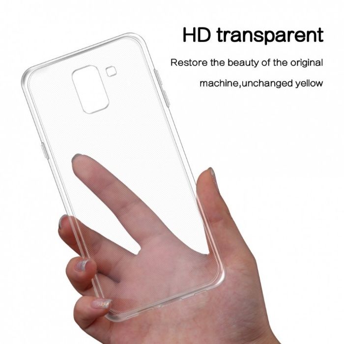 Husa Samsung Galaxy J6 Plus, Silicon TPU Transparent