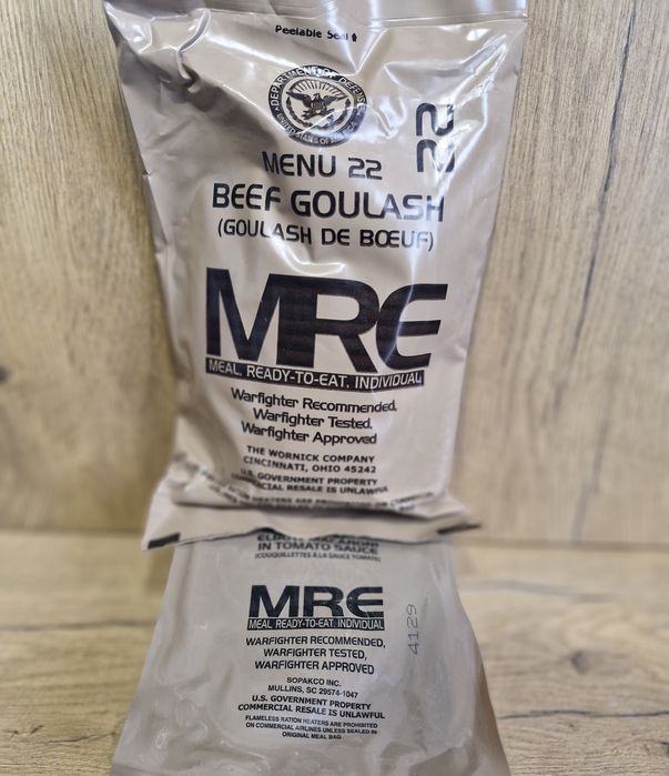 MRE храна за оцеляване