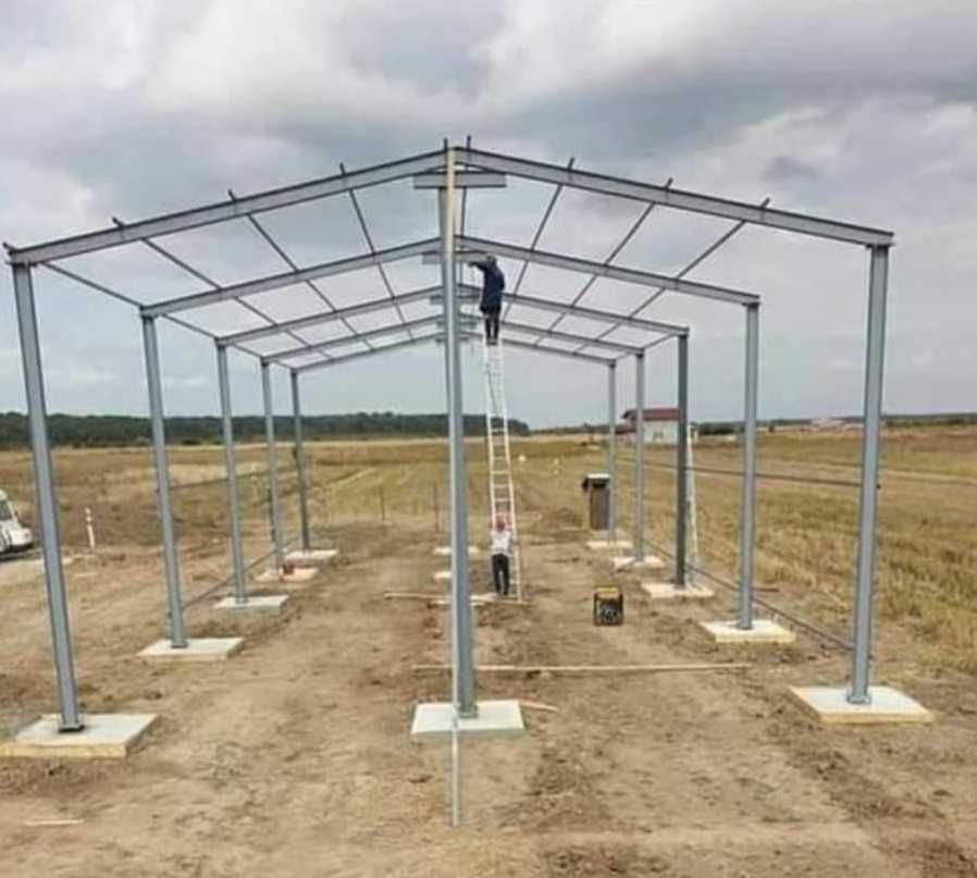 Vand structuri si hale metalice la cheie, calitate inalta