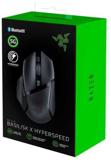 Mouse Gaming Wireless / Bluetooth Razer Basilisk X HyperSpeed Sigilat