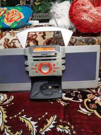 Sony radio caset auto revers-Cd-D55