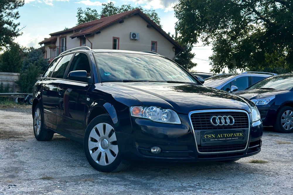 Audi A4 | 2.0 TDI 140 CP | An 2007 EURO 4 | RATE | Livrare GRATUITĂ