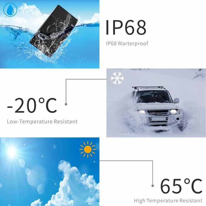 Cameră wifi pentru  marșarier CU monitor de 12 cm,auto,camioane..