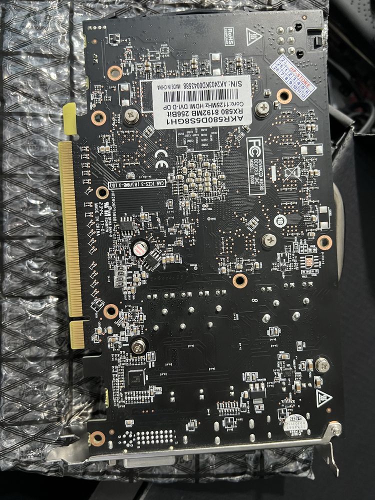 Видеокарта Arktek RX580 8gb