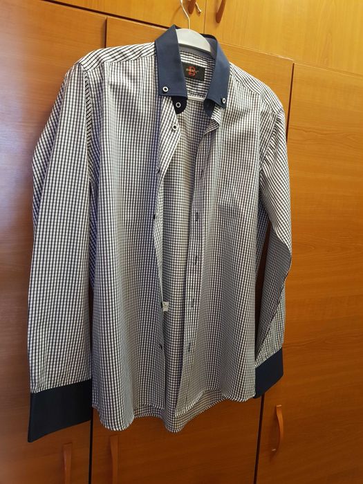 cămașă bărbătească Biente slim fit, mărimea S