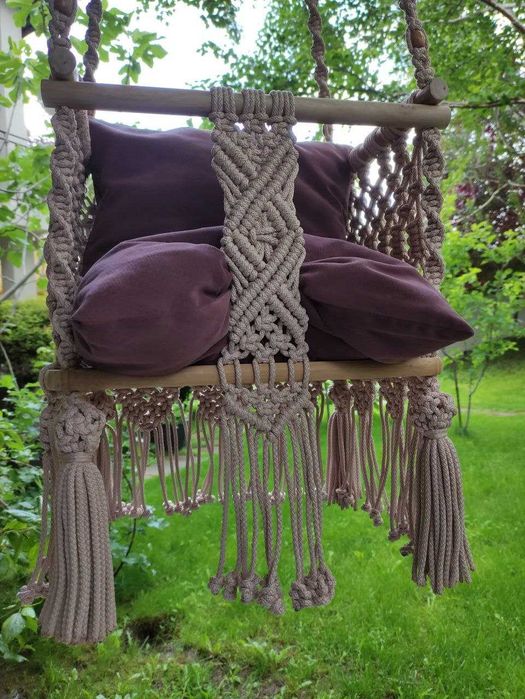 Макраме кресло гамаки люлки
