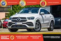 Mercedes-Benz GLE Coupe 48.700e+TVA ///AMG 400d Scaune Ventilate piele alba Head-up