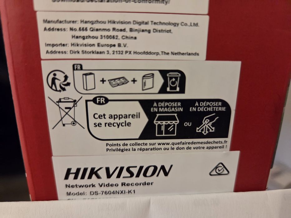 Sistem supraveghere Hikvision NOU