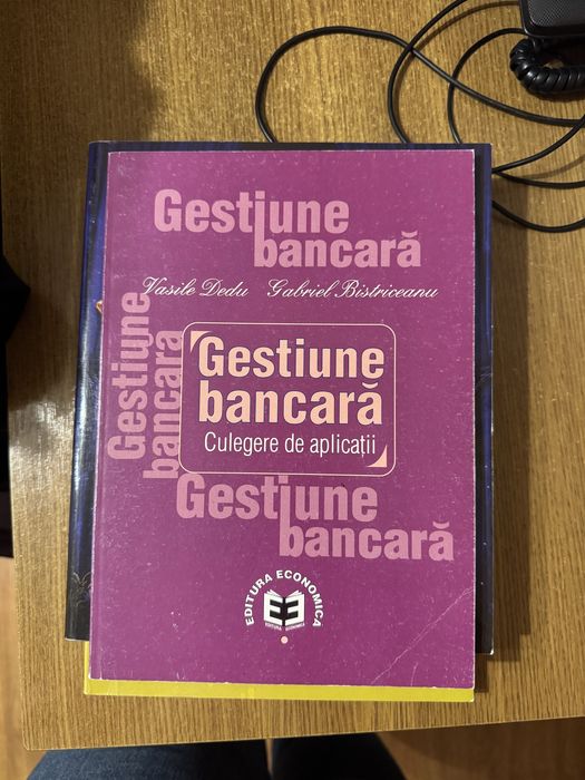 Carte Gestiune bancara: Culegere de aplicatii