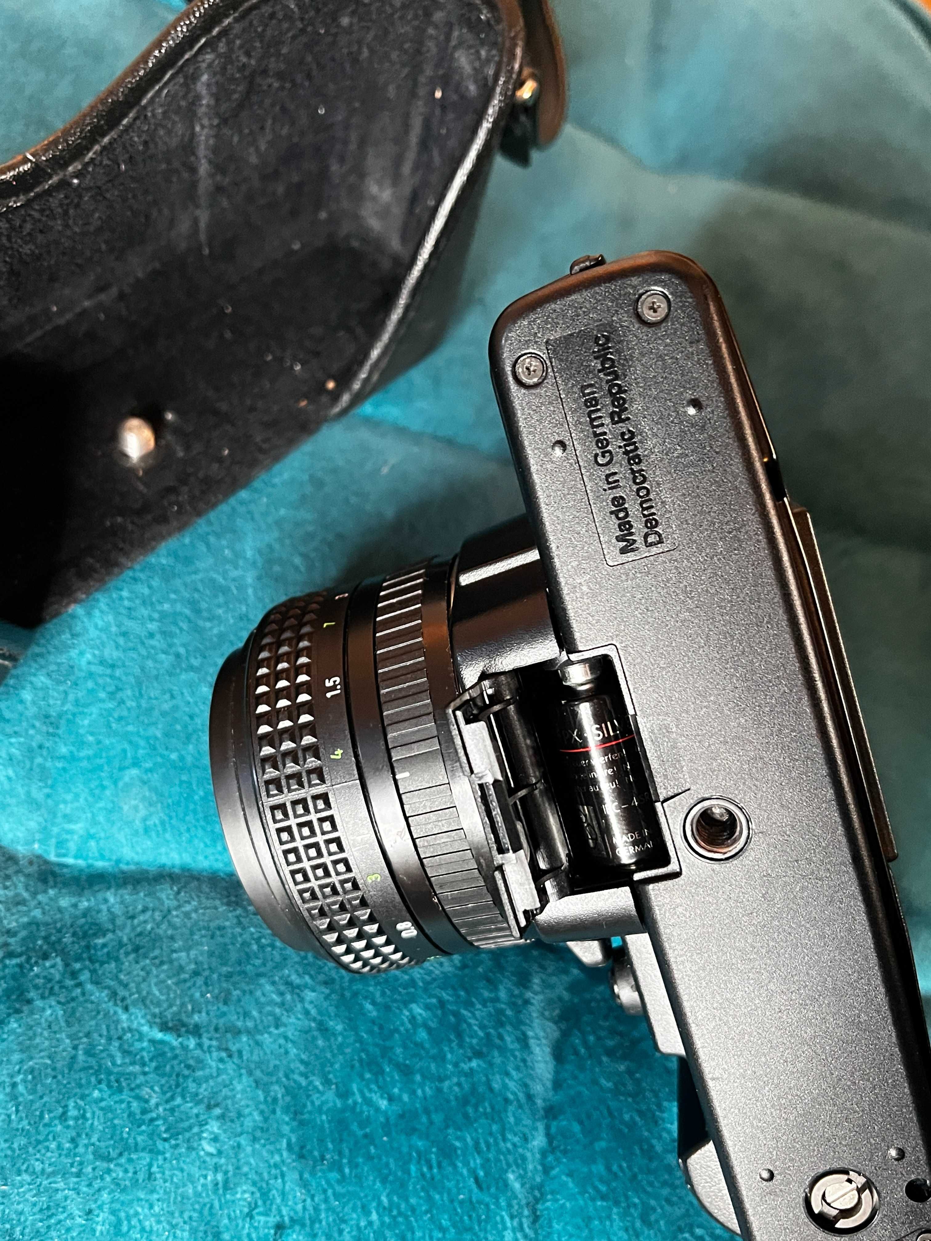 Camera  film Praktica BX20 SLR 35mm + obiectiv 50mm f1,8 Practikar