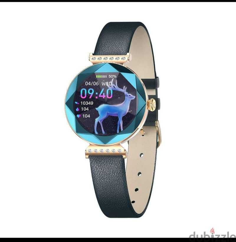 Женские смарт часы GREEN LION Swarovski, Smart Watch