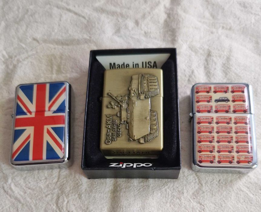 Brichete Zippo originale, set 3 bucati, se vand doar impreuna