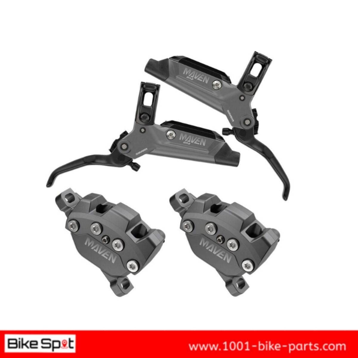 Sram Maven Bronze 4-Piston Disc Brakeset Спирачки Комплект