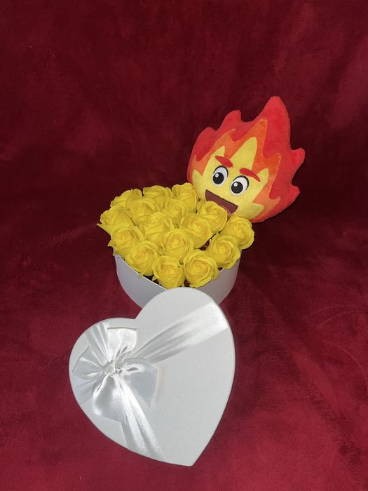 aranjamente florale din sapun