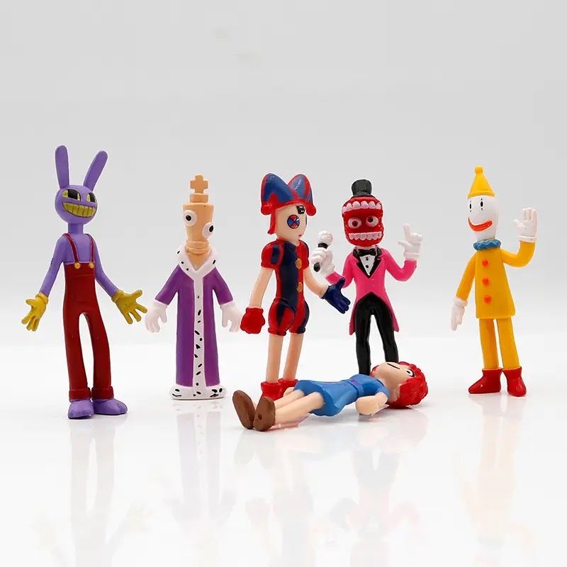 Set cu 6 Figurine The Amazing Digital Circus NOU