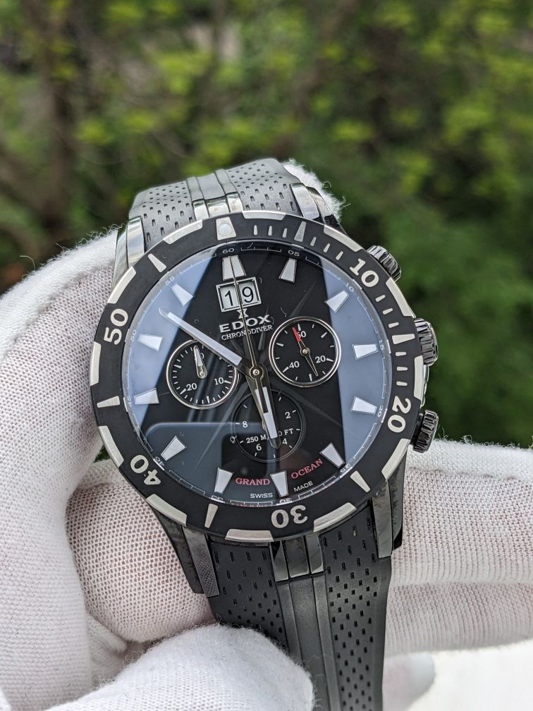 EDOX Grand Ocean Chronodiver (Ref. 10022) / Комплект