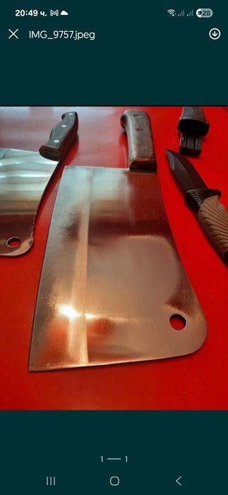 Ръчно ковани стомана 65г