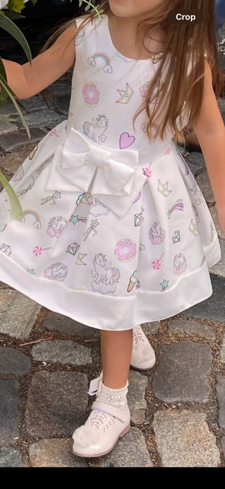 Rochita cu unicorni . 2 ani- 92 cm