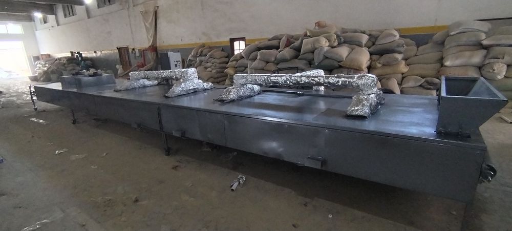 Ленточная сушка для, гранулированного корма,сушка зелени, специй,