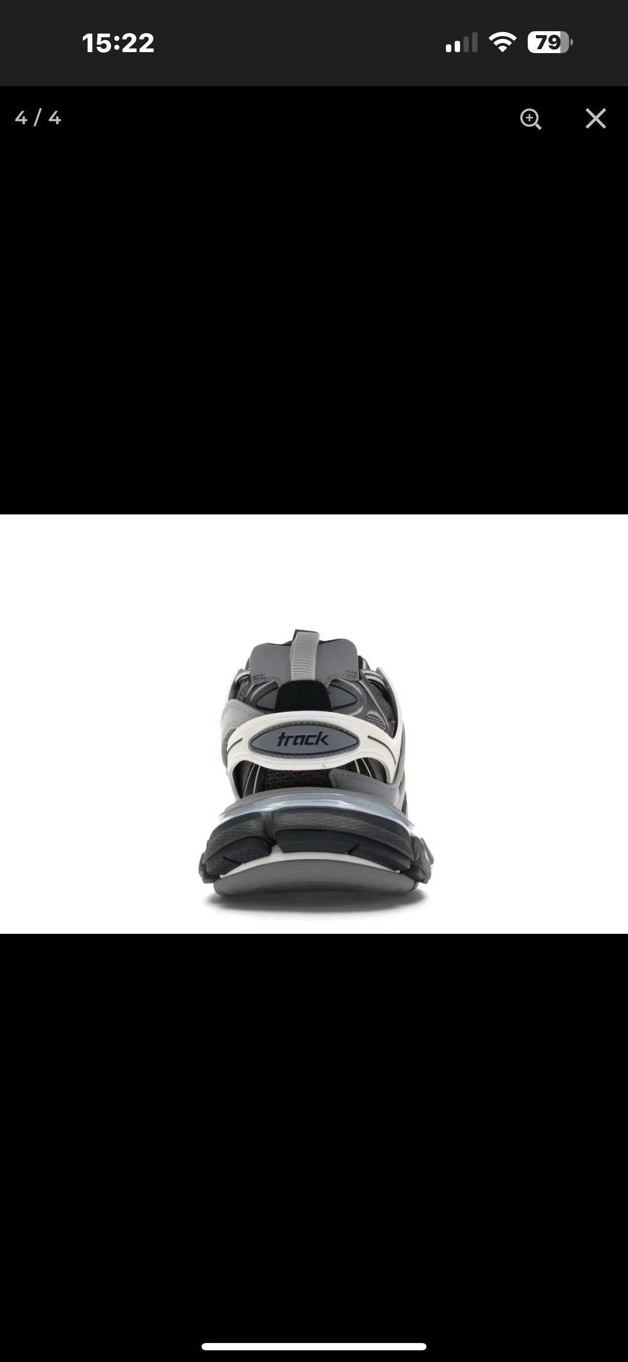 BA TRACK Gray/ Black