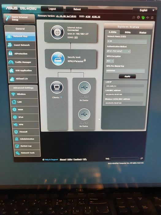 рутер Asus DSL-AC88U