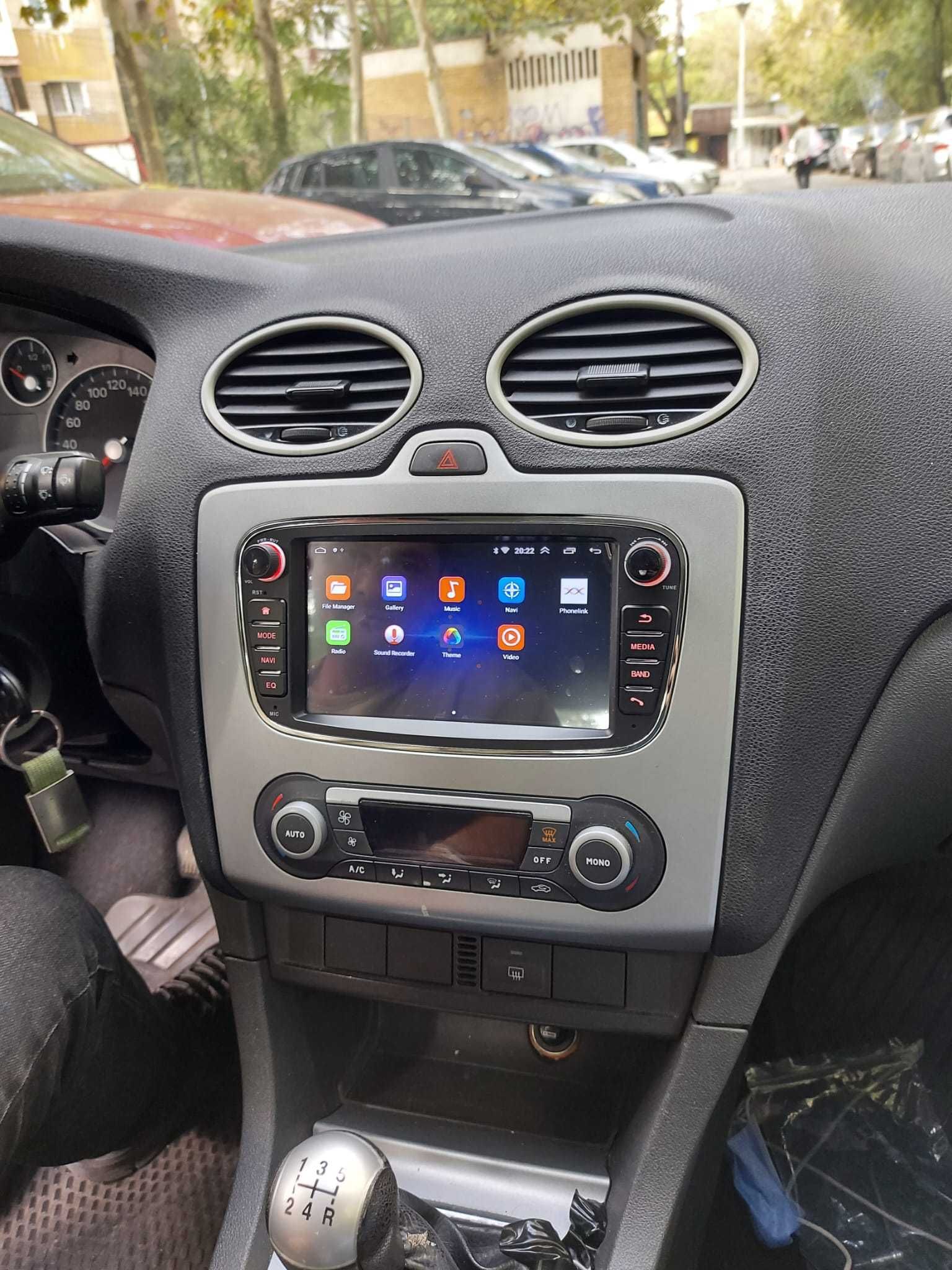 Navigatie Android Ford Focus Mondeo Cmax Waze YouTube GPS USB BT