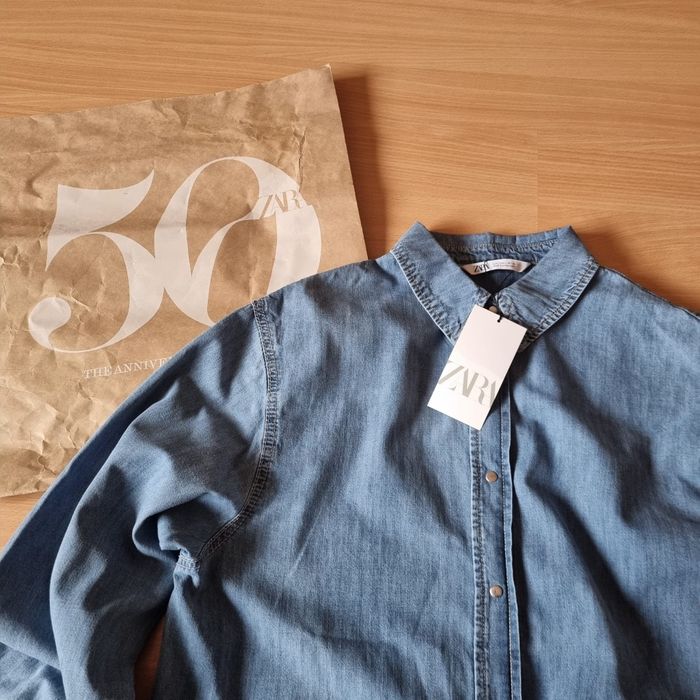 Дамска дънкови риза Zara