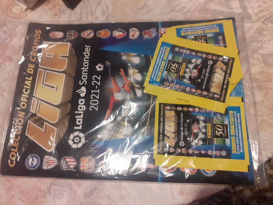 Revista Colectia oficial de La Liga Spania 2021/2022 sigilata