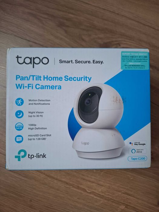 Camera de supraveghere Tapo C200 wifi 360°