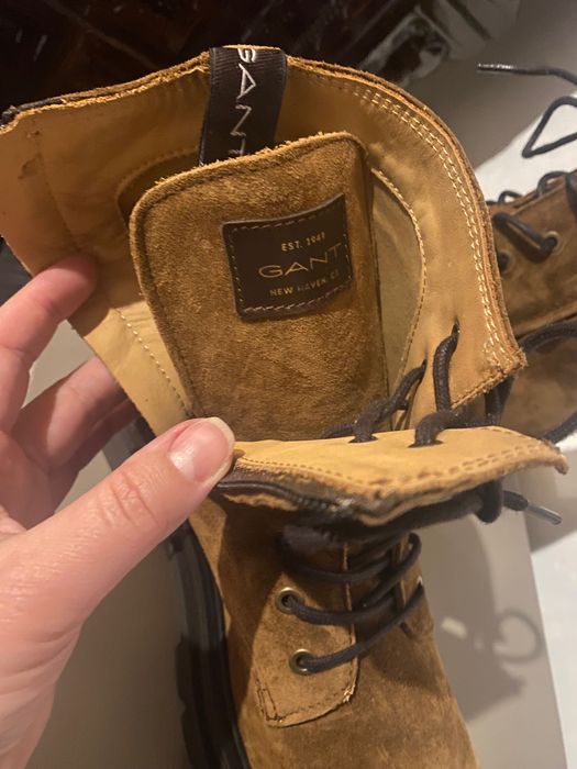 Ghete piele GANT,nr 44-NOI