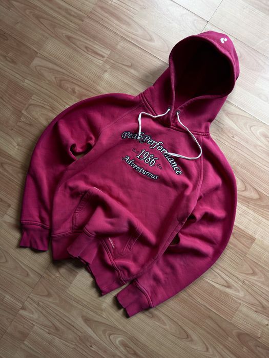 Hanorac pullover hoodie bluza sweater Peak Performance women's pink