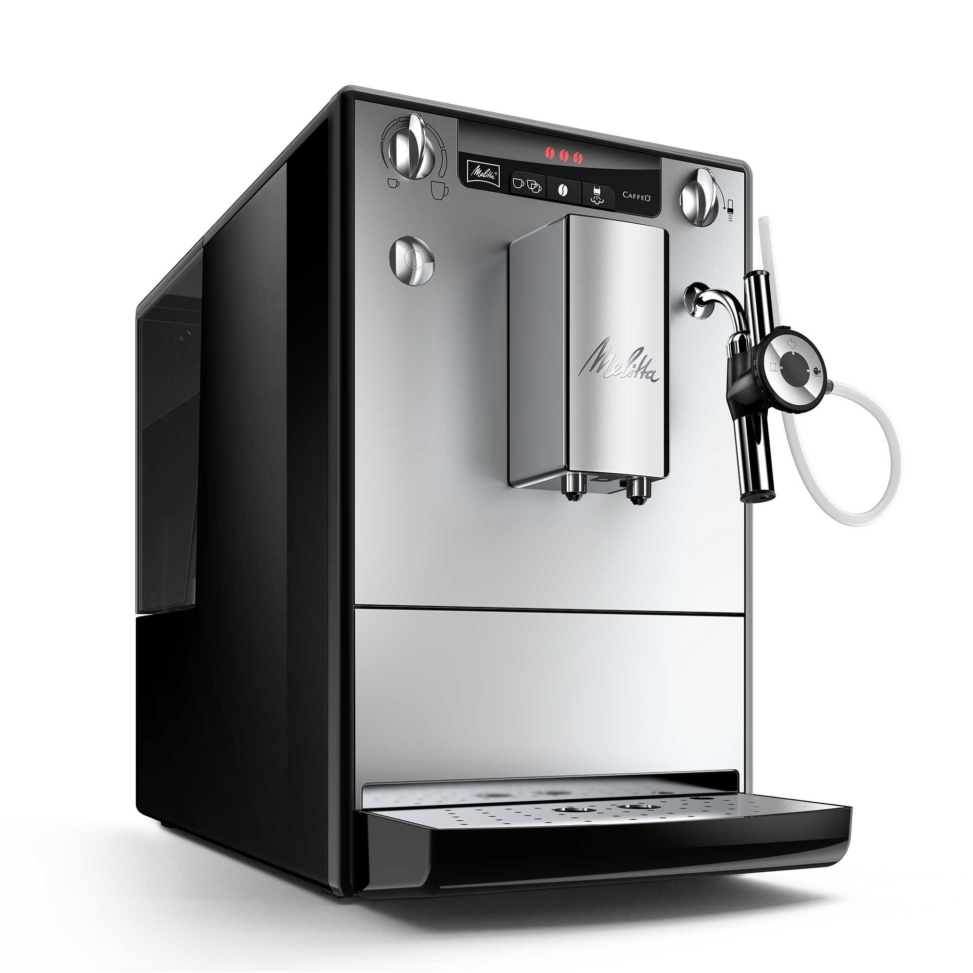 Кофемашина Melitta Solo Perfect Milk 957-201/203 Black/Silver