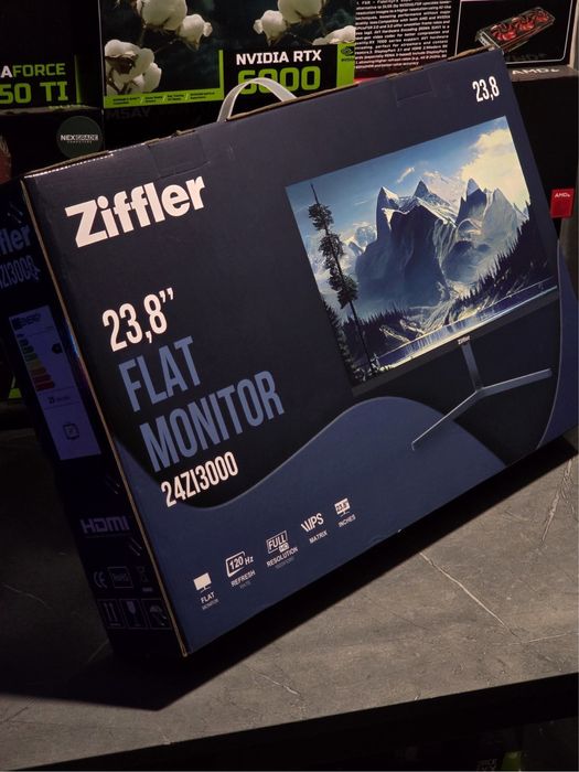 Монитор Ziffler 23,8 диагональ 120hz