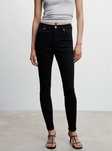 Дънки Mango skinny висока талия
