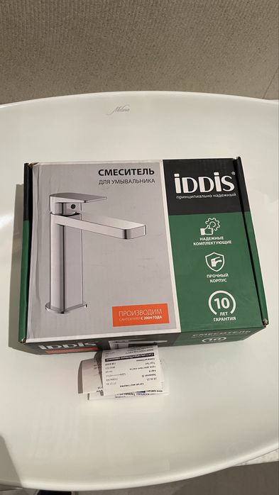 Смеситель новый Iddis на раковину