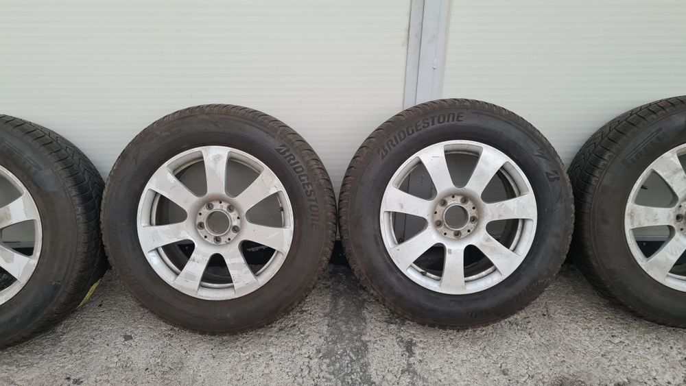 Vand jante aliaj originale MB S-klasse + anvelope de iarna 235.65 R17