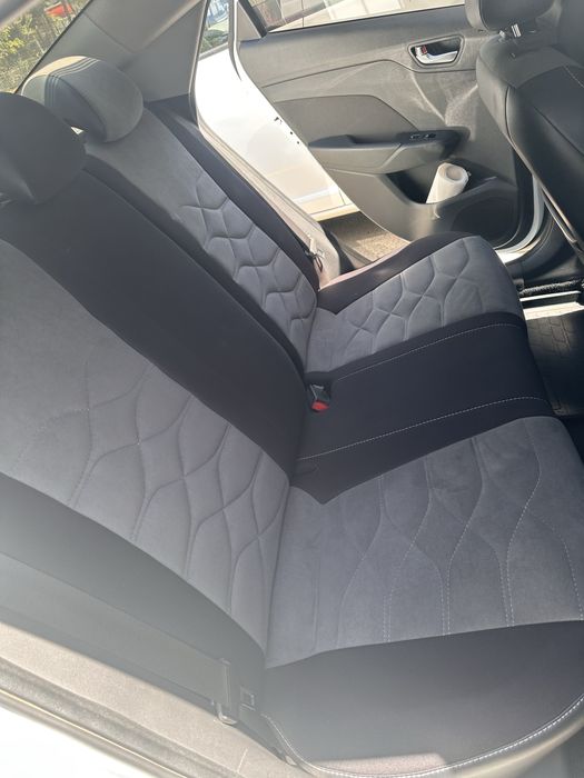 Чехол Аликантара  Хундай аксентга 2019 й