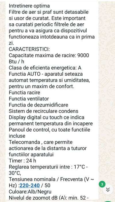 Aer condiționat Taurus...