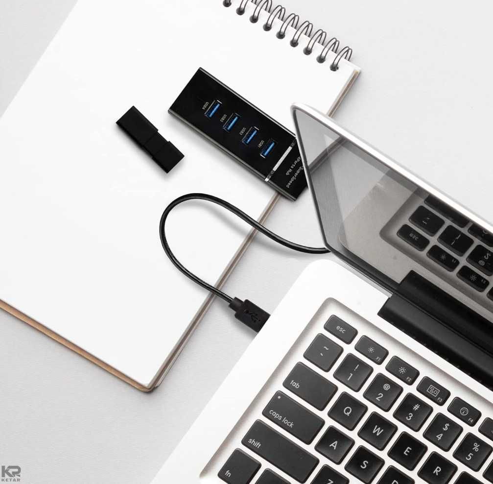 Usb Hub 4 Портов с Led Индикатор