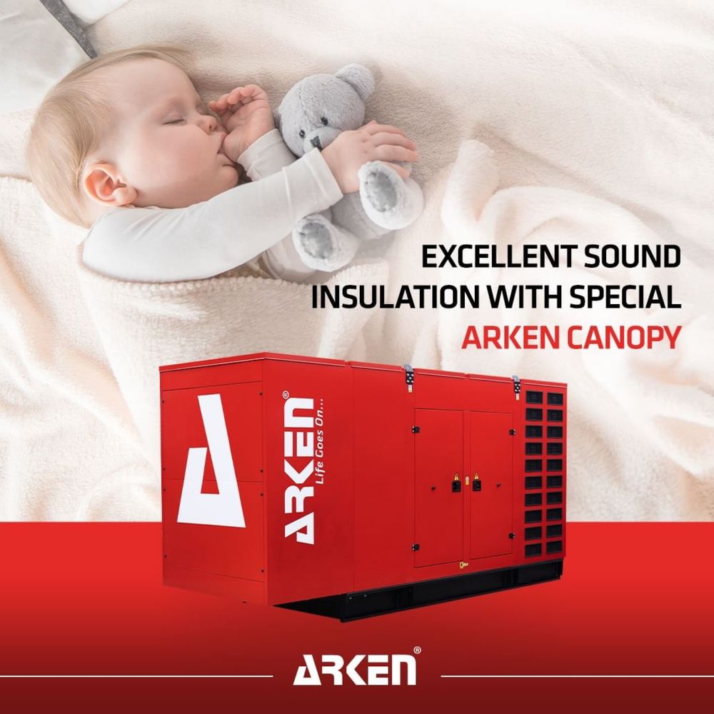 Генератор ARKEN 35KVA (27.2кВт)