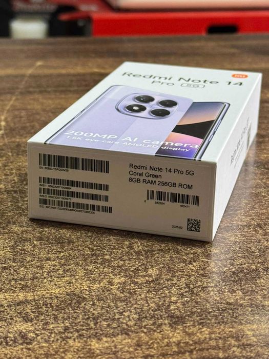 Мобилен телефон Redmi Note 14 Pro 5G. НОВ С ГАРАНЦИЯ!