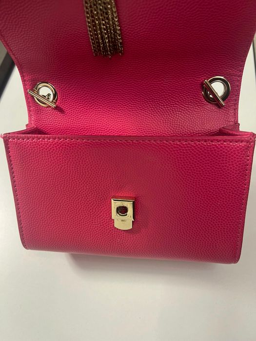 Чанта Valentino в цикламено