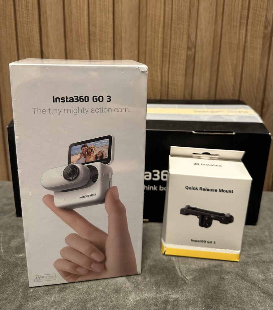 ЧИСТО НОВА Insta360 GO 3 64GB спортна екшън камера