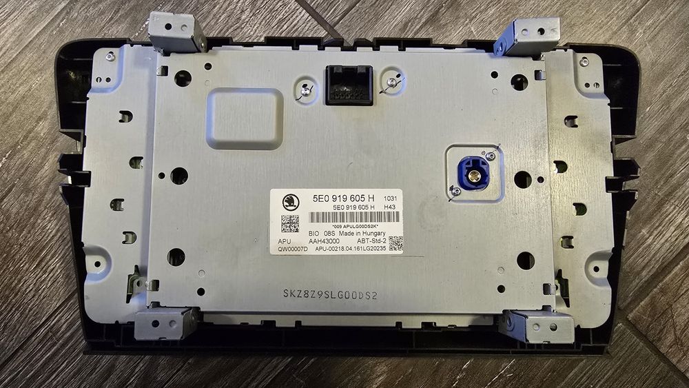 Player multimedia original Skoda Octavia 3