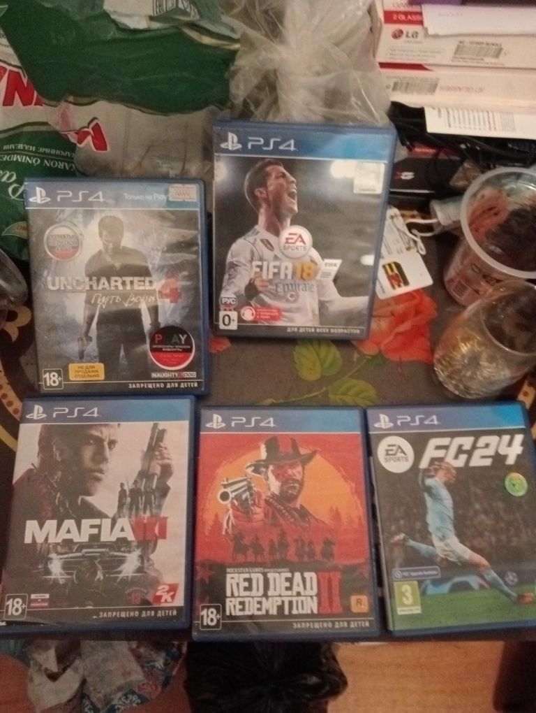 Ps4 диски игровые