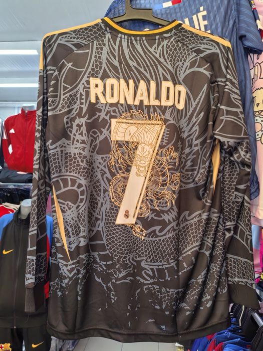Тениска с дълъг ръкав на Ronaldo, Real Madrid