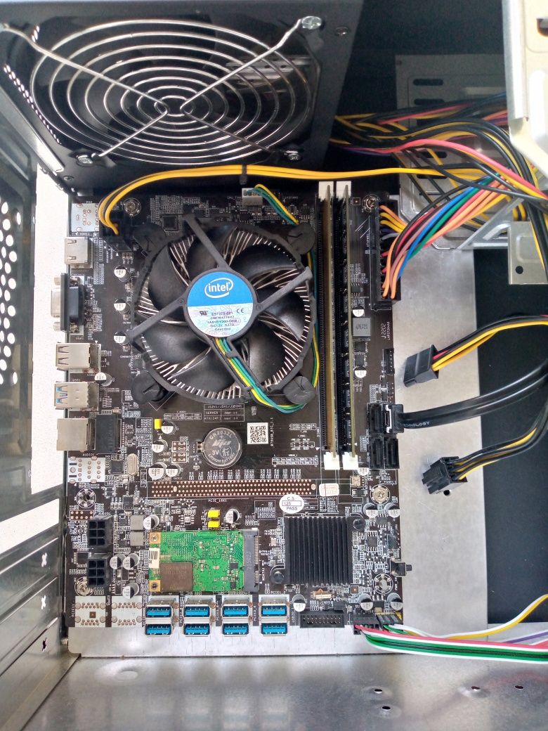 Комплект материнской платы 1155 + Core i3 + mSATA SSD + DDR3 6GB